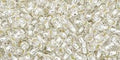 TOHO seed beads - Silver-Lined Crystal 11/0, 10gram TOHO