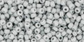 TOHO Seed Beads - Opaque Grey 11/0, 10 Gram TOHO
