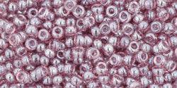 TOHO seed beads - Transparent-Lustered LT Amy (11-110) 10 gram TOHO