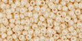 TOHO Seed Beads - Transparent-Lustered LT Beige (11-123) 11/0, 10gram TOHO