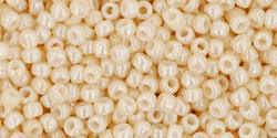 TOHO Seed Beads - Transparent-Lustered LT Beige (11-123) 11/0, 10gram TOHO