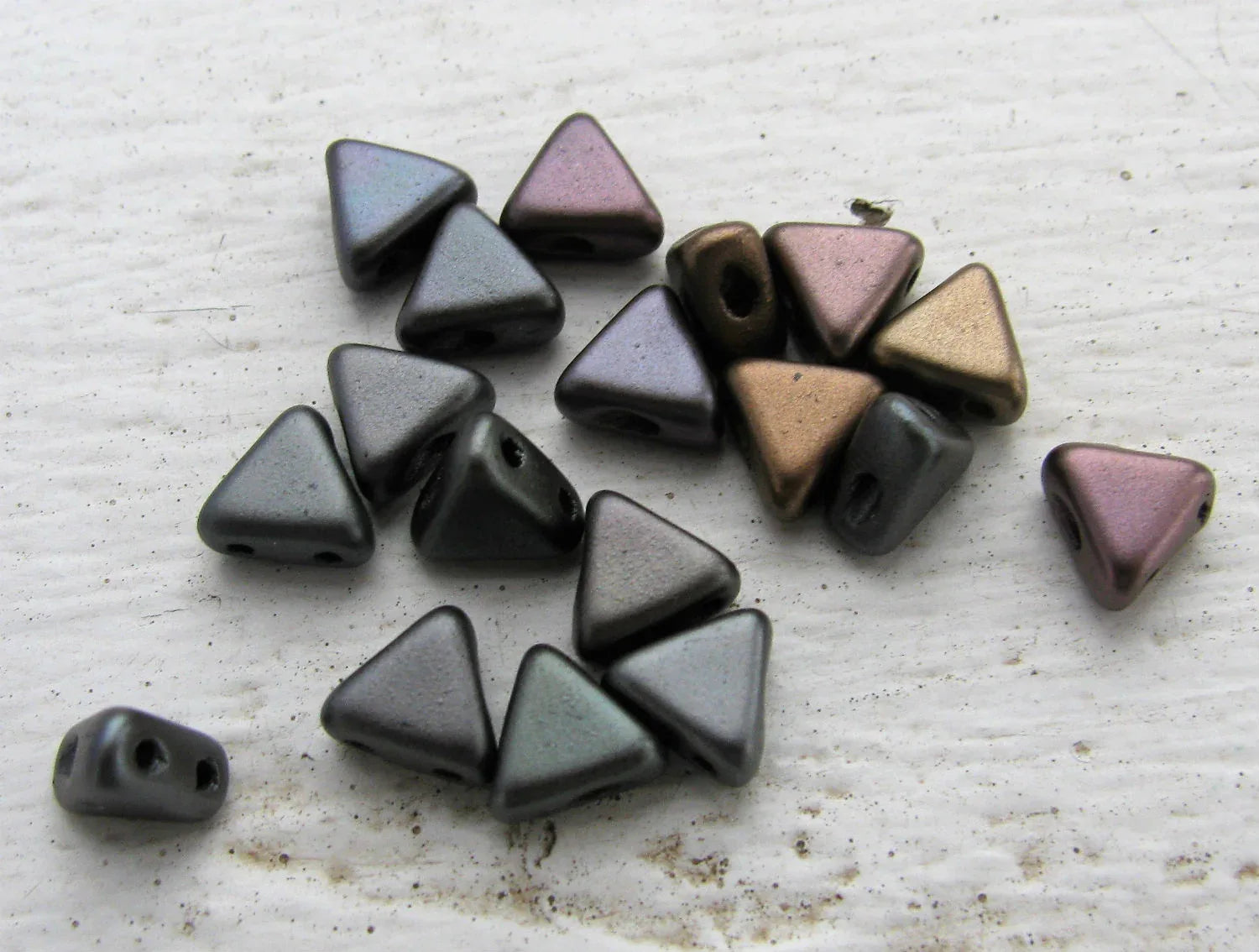 Kheops® Par Puca® - Grey Rainbow, 10 gram Les perles par Puca® - Paris