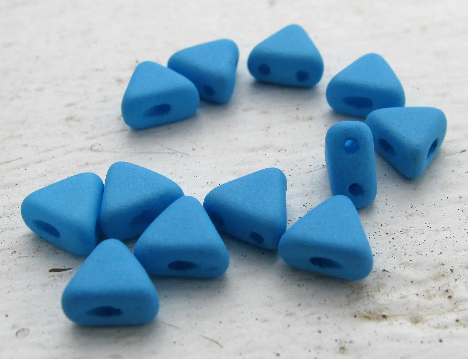 Kheops® Par Puca® - Blue Turquoise Silk Matte, 10 gram Les perles par Puca® - Paris