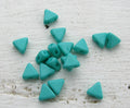 Kheops® Par Puca® - Green Turquoise Silk Matte, 10 gram Les perles par Puca® - Paris