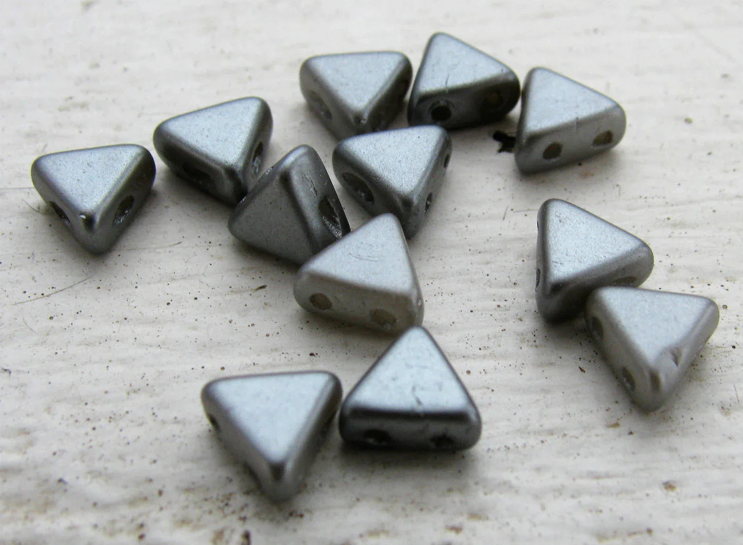 Kheops® Par Puca® - Pastel LT Grey/Silver, 10 gram Les perles par Puca® - Paris