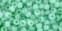 TOHO Seed Beads - Milky Kiwi 8/0, 10 gram TOHO