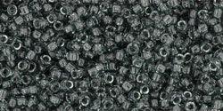 TOHO Seed Beads - Transparent Grey 15/0, 10 gram TOHO