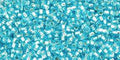TOHO Seed Beads - Silver-Lined Aquamarine 15/0, 10 gram TOHO