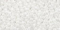 TOHO Seed Beads - Opaque Lusted White 15/0, 10 Gram TOHO