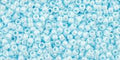 TOHO Seed Beads - Opaque Lusted Pale Blue 15/0, 10 gram TOHO