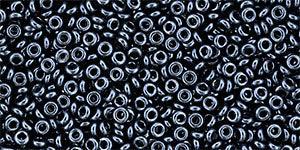 TOHO Demi Round - Metallic Hematite 11/0, 5 gram TOHO