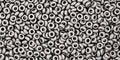TOHO Demi Round - Metallic Frosted Antique Silver 11/0, 5g TOHO