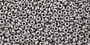 TOHO Demi Round - Metallic Frosted Antique Silver 11/0, 5g TOHO