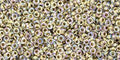 TOHO Demi Round - Gold-Lined Rainbow Crystal 11/0, 5gram TOHO