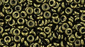 TOHO Demi Round - Gold-Lustered Dk Antique Bronze 8/0, 5 gram TOHO