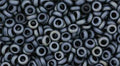 TOHO Demi Round - Matte-Color Gun Metal 8/0 - 5g TOHO