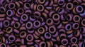 TOHO Demi Round - Matte-Color Mauve Mocha 8/0, 5gram TOHO