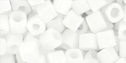 TOHO Cube - Opaque White 4mm, 10 gram TOHO