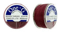 One-G pärltråd - Burgundy 50 yards One-G