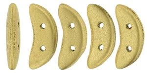 CzechMates Crescent - Matte Metallic Flax, 10 gram CzechMates