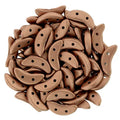 CzechMates Crescent - Matte Metallic Bronze Copper, 10 gram CzechMates