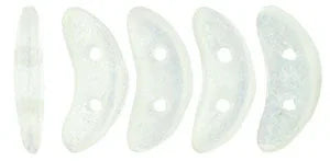 CzechMates Crescent - Sueded Gold Crystal 10 gram CzechMates