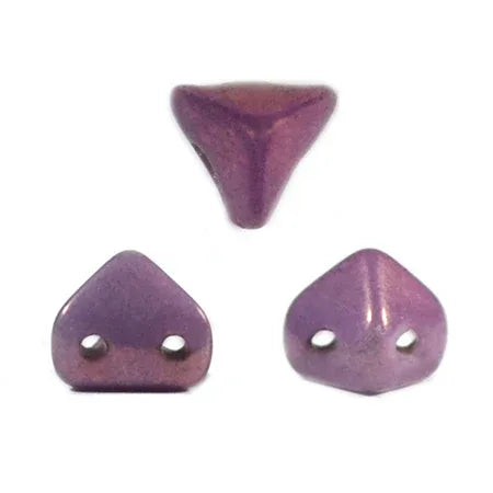 Super-KhéopS® Par Puca® - Opaque Mix Amethyst Gold Ceramic Look, 10 gram Les perles par Puca® - Paris