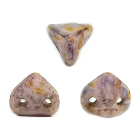 Super-KhéopS® Par Puca® - Opaque Mix Rose Gold Ceramic Look, 10 gram Les perles par Puca® - Paris