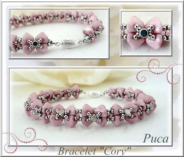 Mönster Armband - Cory Les perles par Puca® - Paris