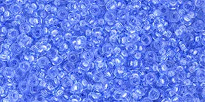 TOHO Demi Round - Transparent - Airy Blue 11/0, 5gram TOHO