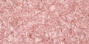 TOHO Demi Round - Transparent - Pale Dogwood 11/0, 5gram TOHO