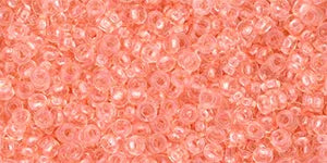 TOHO Demi Round - Transparent - Rose Quartz 11/0 5gram TOHO