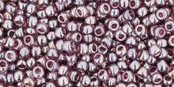 TOHO seed beads - Transparent-Lustered Med Amethyst (11-110B) 11/0, 10gram TOHO