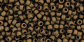 TOHO Seed Beads - Frosted Bronze 11/0 10 gram TOHO