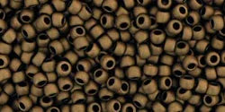 TOHO Seed Beads - Frosted Bronze 11/0 10 gram TOHO