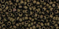 TOHO Seed Beads - Frosted Antique Bronze 11/0, 10 gram TOHO