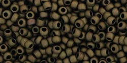TOHO Seed Beads - Frosted Antique Bronze 11/0, 10 gram TOHO