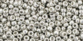 TOHO seed beads - Metallic Silver (11-714) 11/0, 5gram TOHO