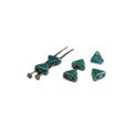Kheops® Par Puca® - Opaque Green Turquoise Nebula, 10 gram Les perles par Puca® - Paris