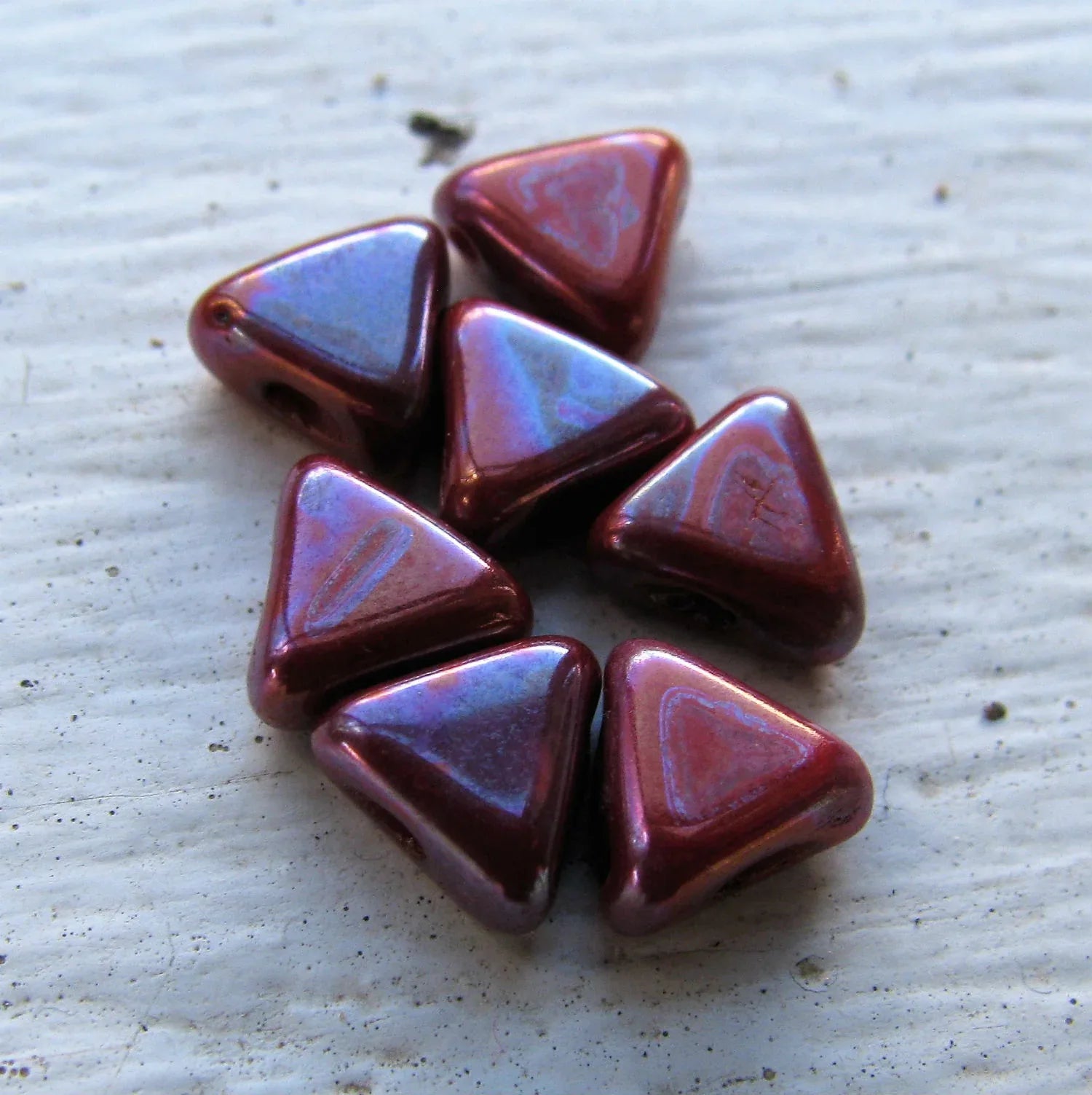 Kheops® Par Puca® - Opaque Coral Red Nebula, 10 gram Les perles par Puca® - Paris