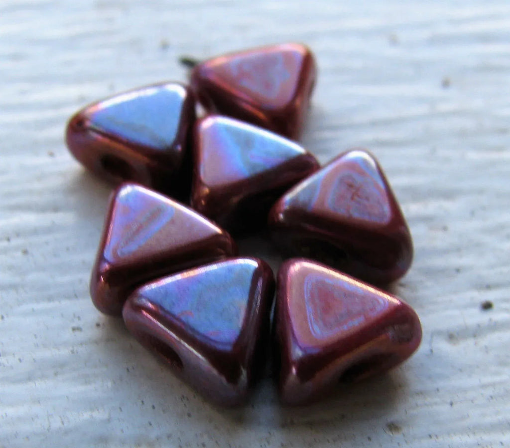 Kheops® Par Puca® - Opaque Coral Red Nebula, 10 gram Les perles par Puca® - Paris