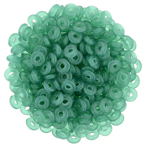 O Bead - Alabaster Malachite Green, 5 gram Hilmas Pyssel