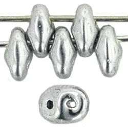 SuperDuo - Full Labrador / Silver, 10 gram Matubo