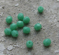 Tjeckiska Firepolish - Green Turquoise 3 mm, 50-pack Hilmas Pyssel
