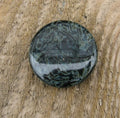 Cabochon Rund - Jet Picasso 24mm Hilmas Pyssel