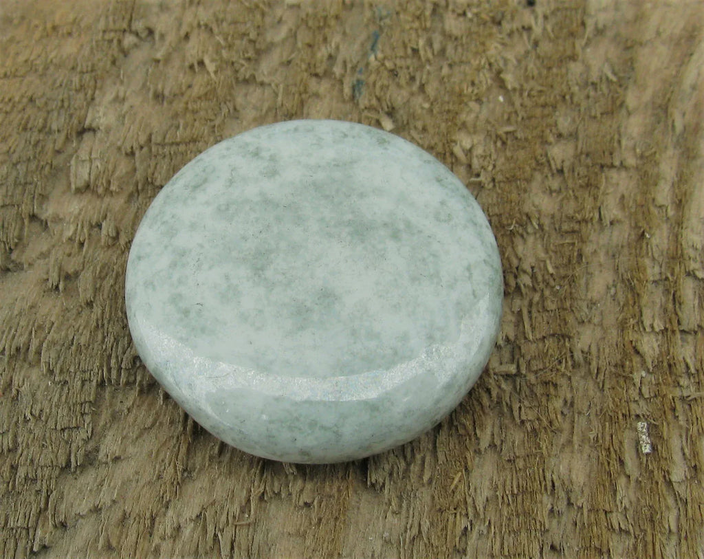 Cabochon Rund - Lt Green Luster 24mm Hilmas Pyssel