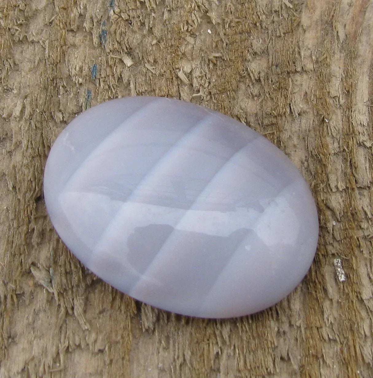 Cabochon Oval - Lila Randig 25x18mm Hilmas Pyssel
