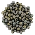 Tjeckiska Melon Round - Matte Metallic Leather 3mm 50-pack Hilmas Pyssel