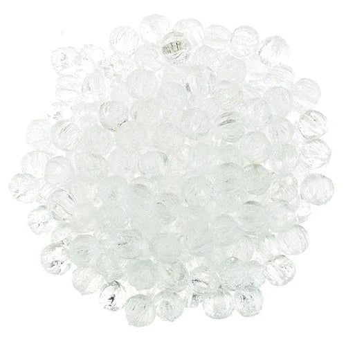 Tjeckiska Melon Round - Crystal 3mm 50-pack Hilmas Pyssel