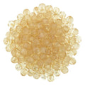 Tjeckiska Melon Round - Luster Transparent Champagne 3mm 50-pack Hilmas Pyssel